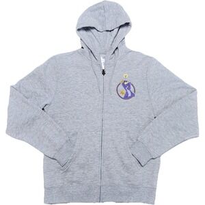 Disney Epcot Figment "Imagination Is A Blast" Full Zip Gray Hoodie Size S